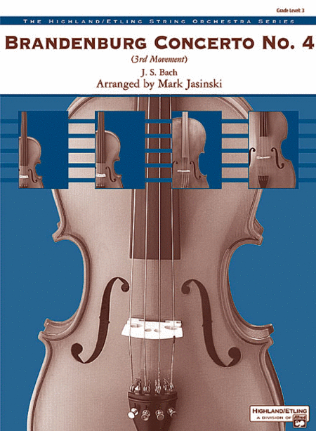 Johann Sebastian Bach : Brandenburg Concerto No. 4 (3rd Movement)