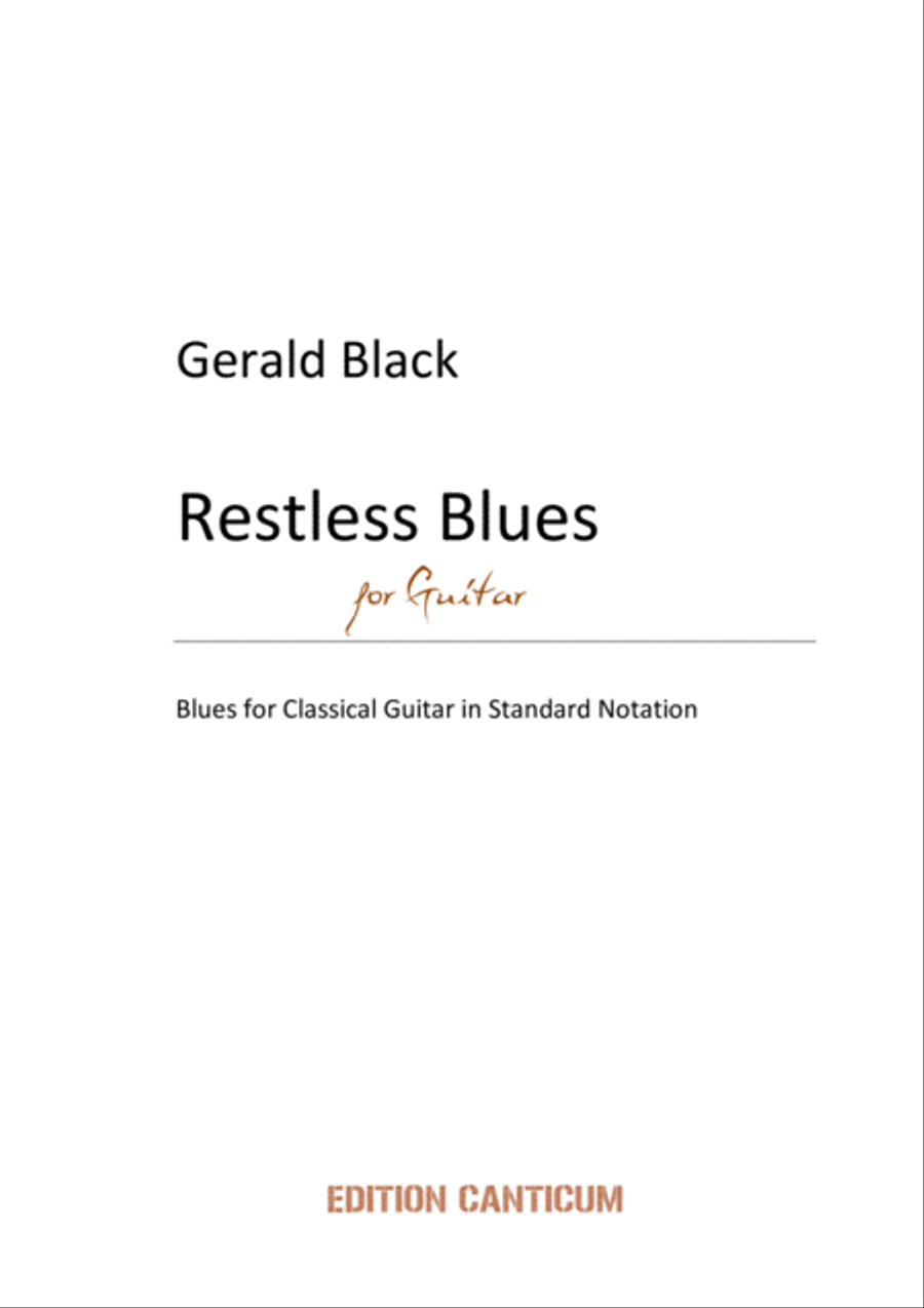 Restless Blues Restless Blues Electric Guitar scores gallery preview page 1