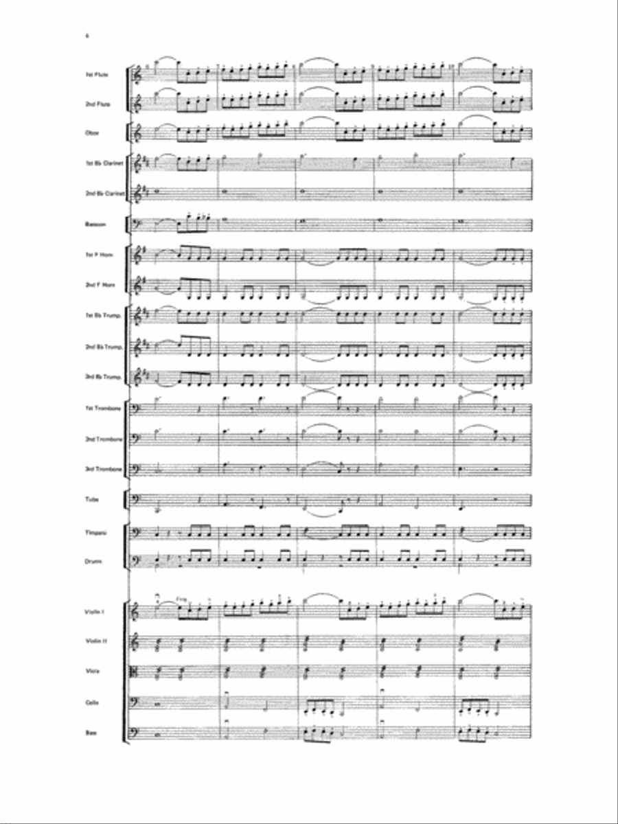Beethoven's 5th Symphony, Finale: Score Full Orchestra scores gallery preview page 4