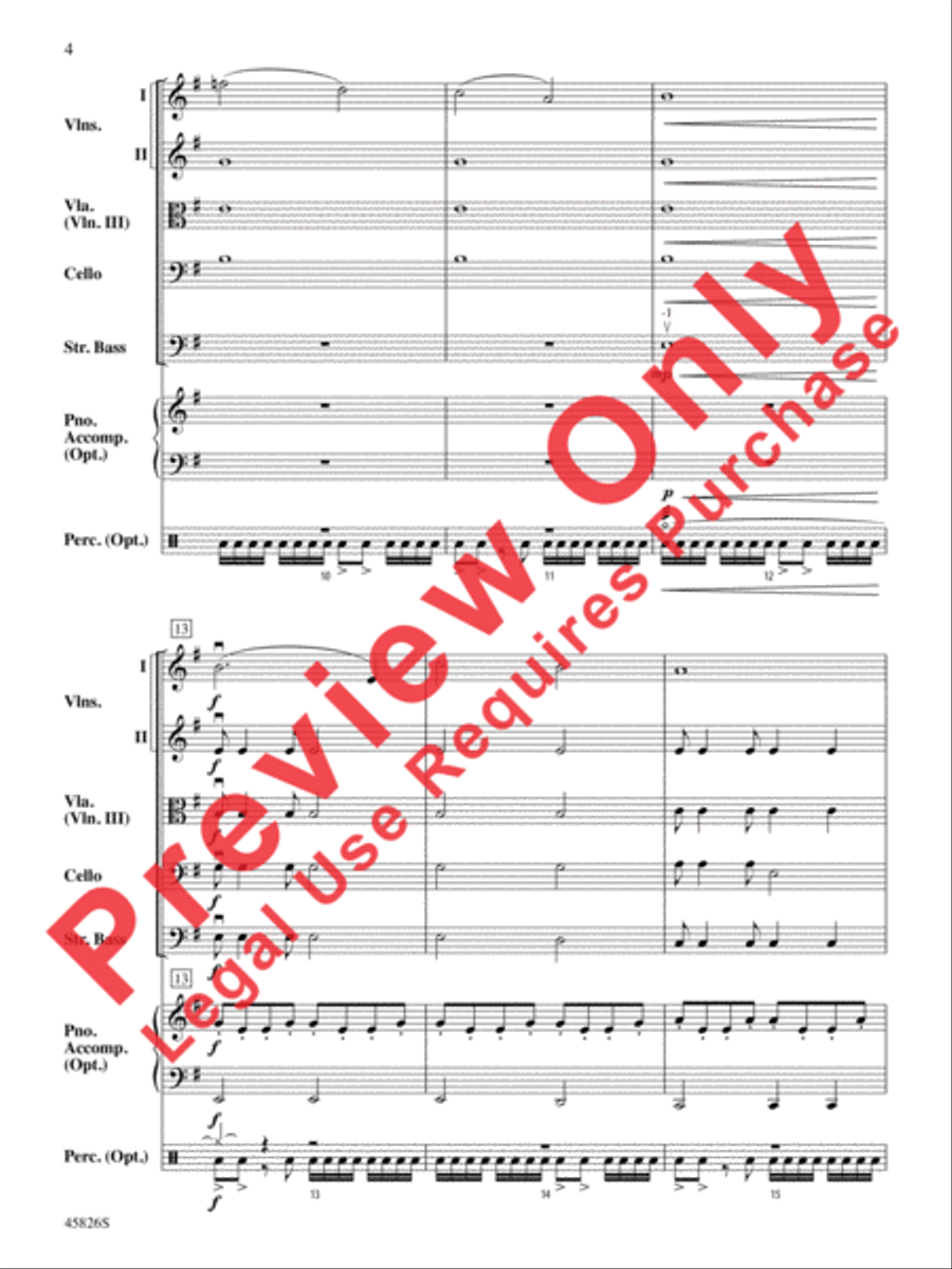 StarCraft II: Legacy of the Void, Selections from String Orchestra scores gallery preview page 4