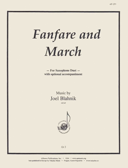 Fanfare & March - Sax Duet