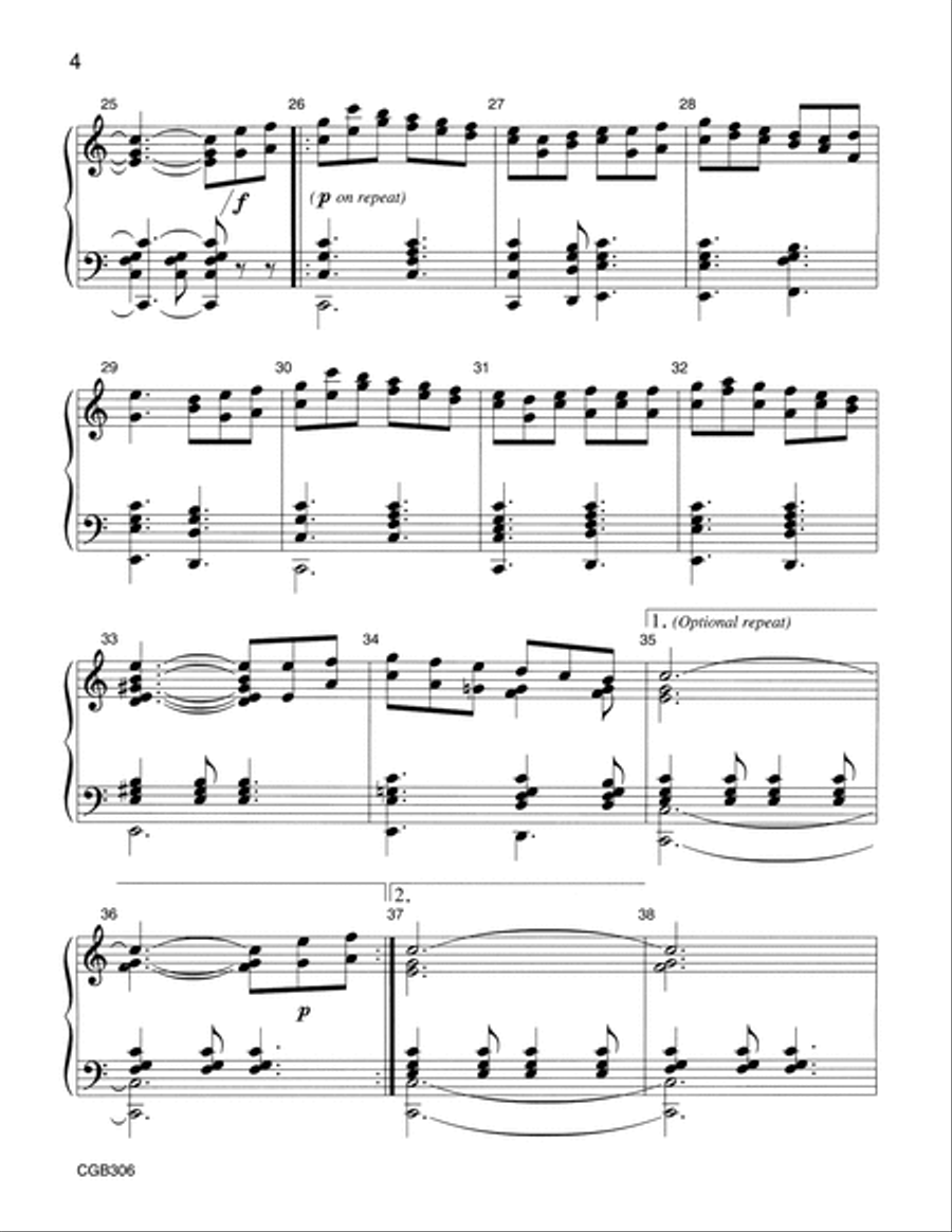 Dance of the Morning Stars Handbell Choir scores gallery preview page 4