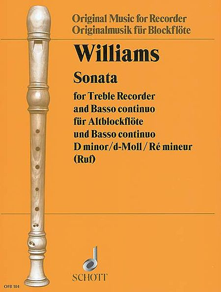 Sonata in D minor (Treble Recorder / Basso Continuo)