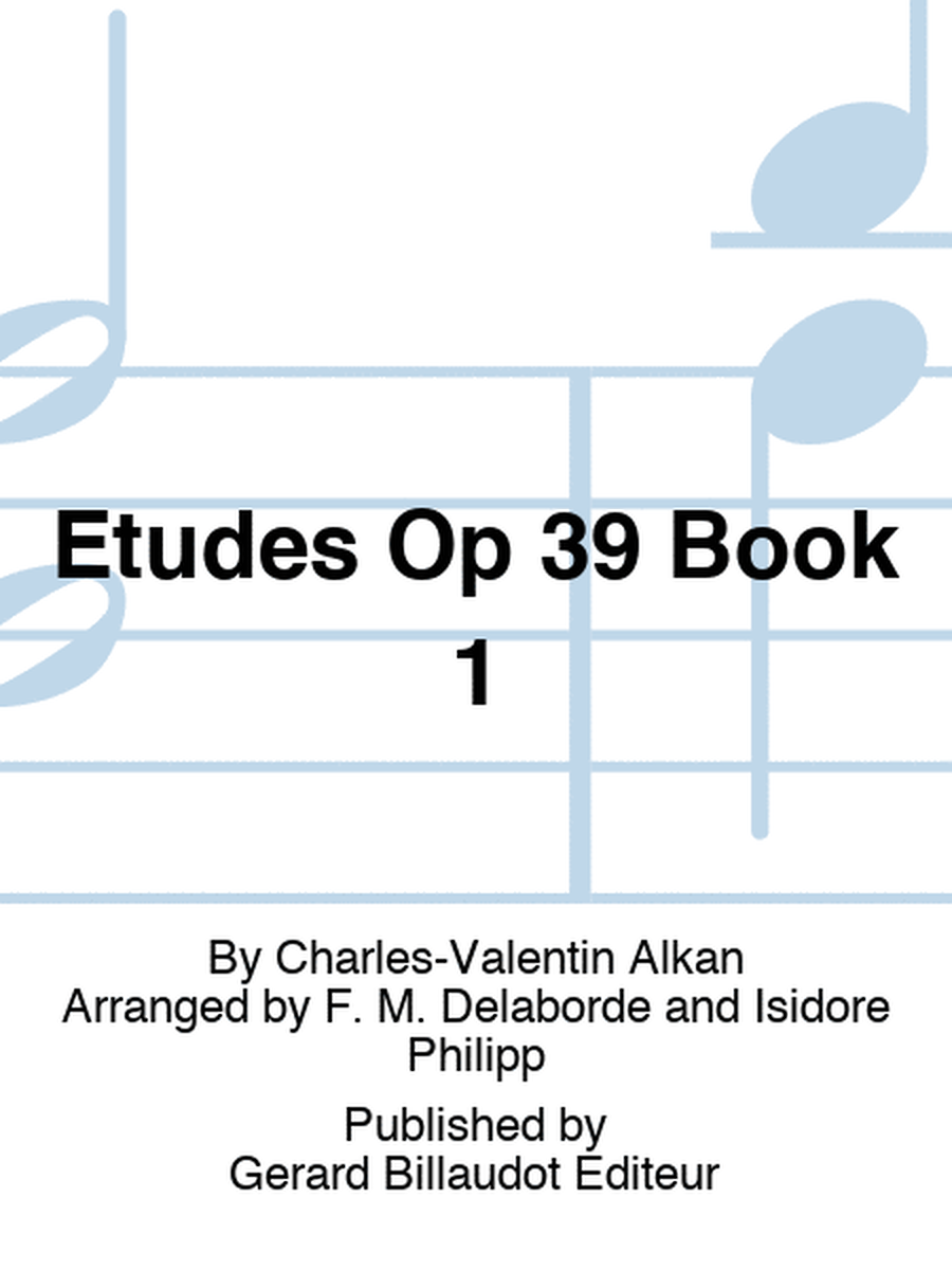 Etudes Op 39 Book 1