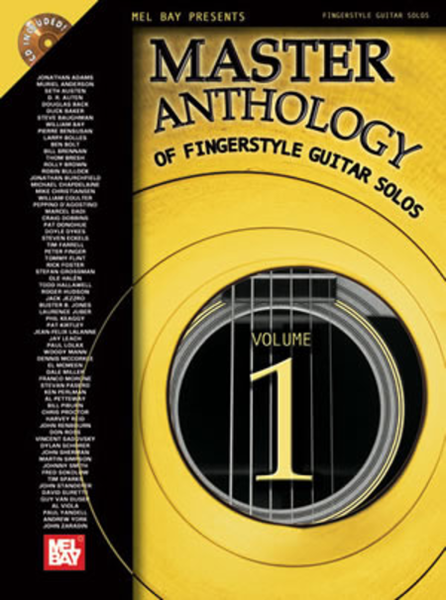 Master Anthology Of Fingerstyle Guitar Solos Vol. 1 image number null