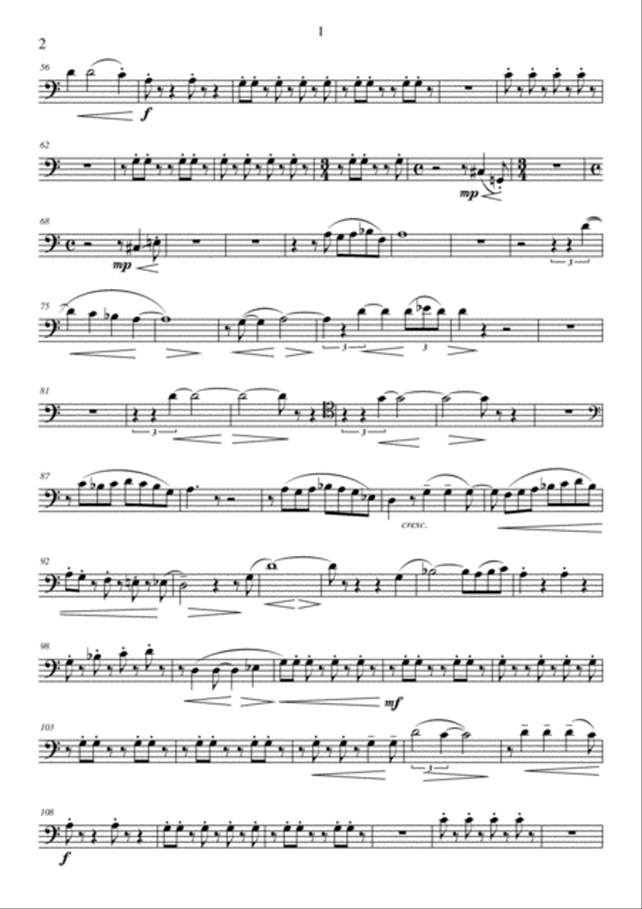 Trombone quartet n°1 