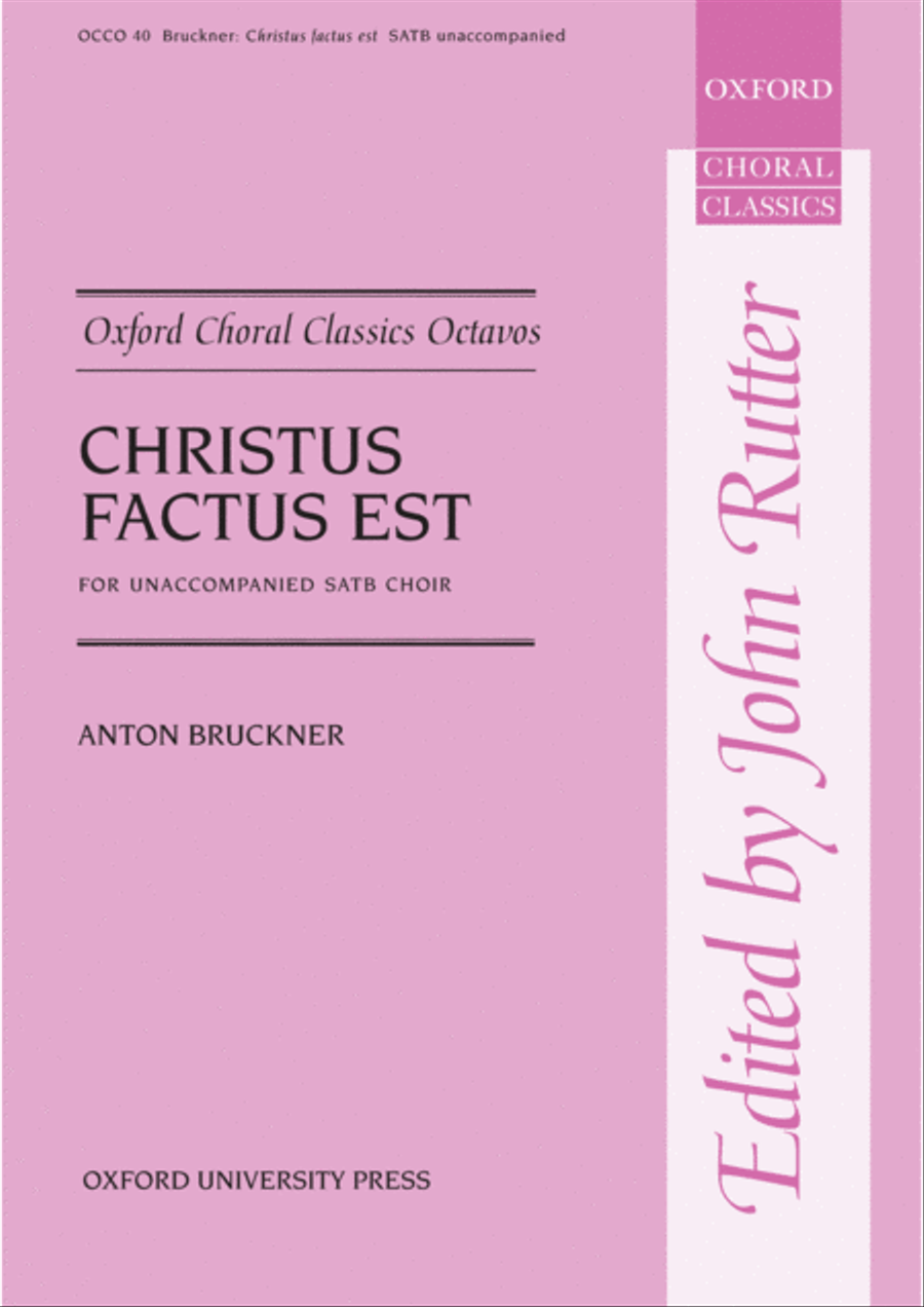 Christus factus est Divisi scores gallery preview page 1