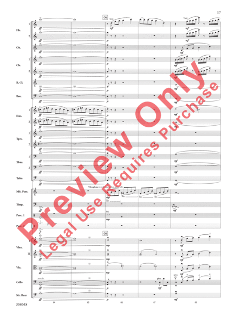 A Childhood Remembered A Childhood Remembered Full Orchestra scores gallery preview page 18