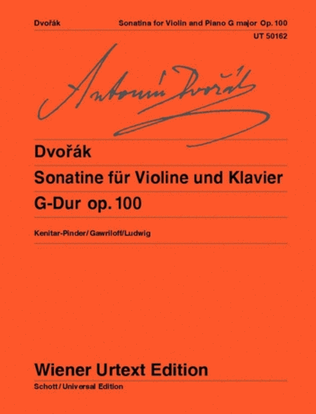 Sonatina for Violin and Piano G Major