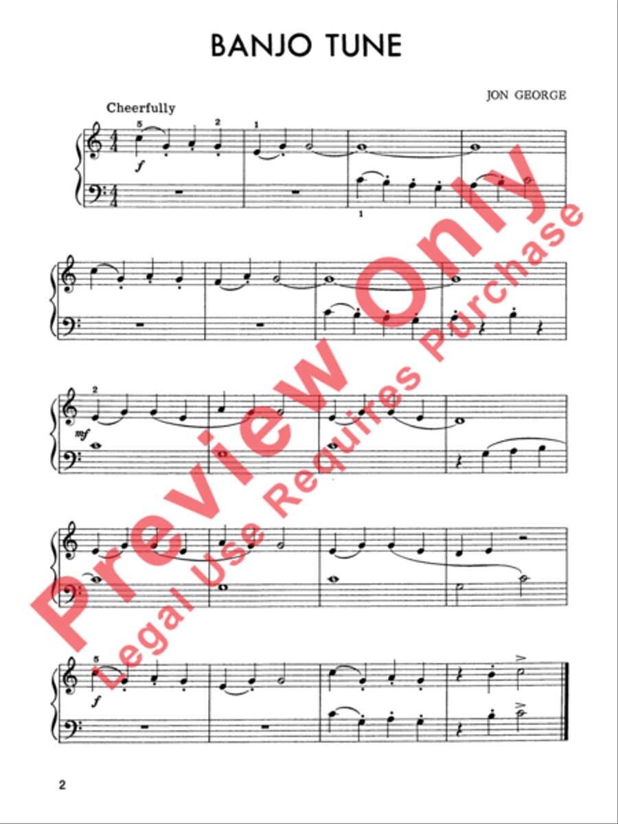 Kaleidoscope Solos, Book 2 Easy Piano scores gallery preview page 3