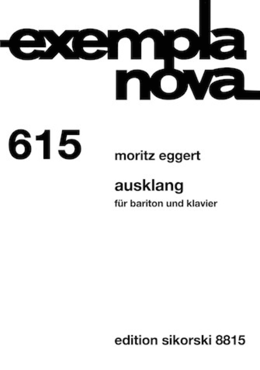 Ausklang Ausklang Baritone Horn scores gallery preview page 1