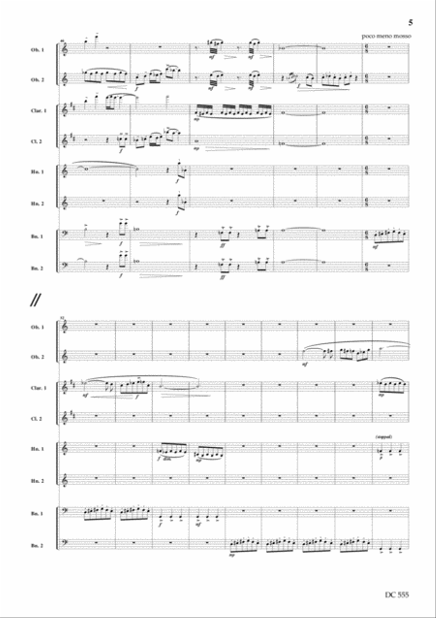 wind octet wind octet Small Ensemble scores gallery preview page 6