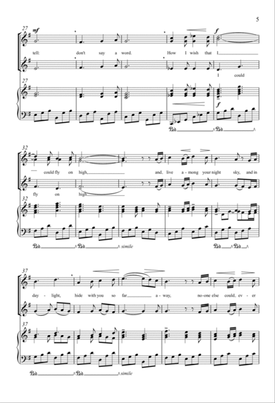 Song To The Stars SA scores gallery preview page 3