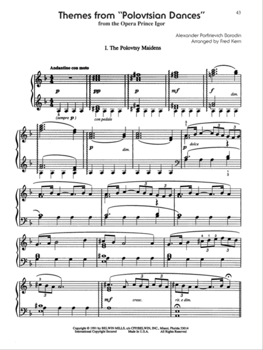 32 Arrangements of Favorite Masterpieces Piano Solo scores gallery preview page 2