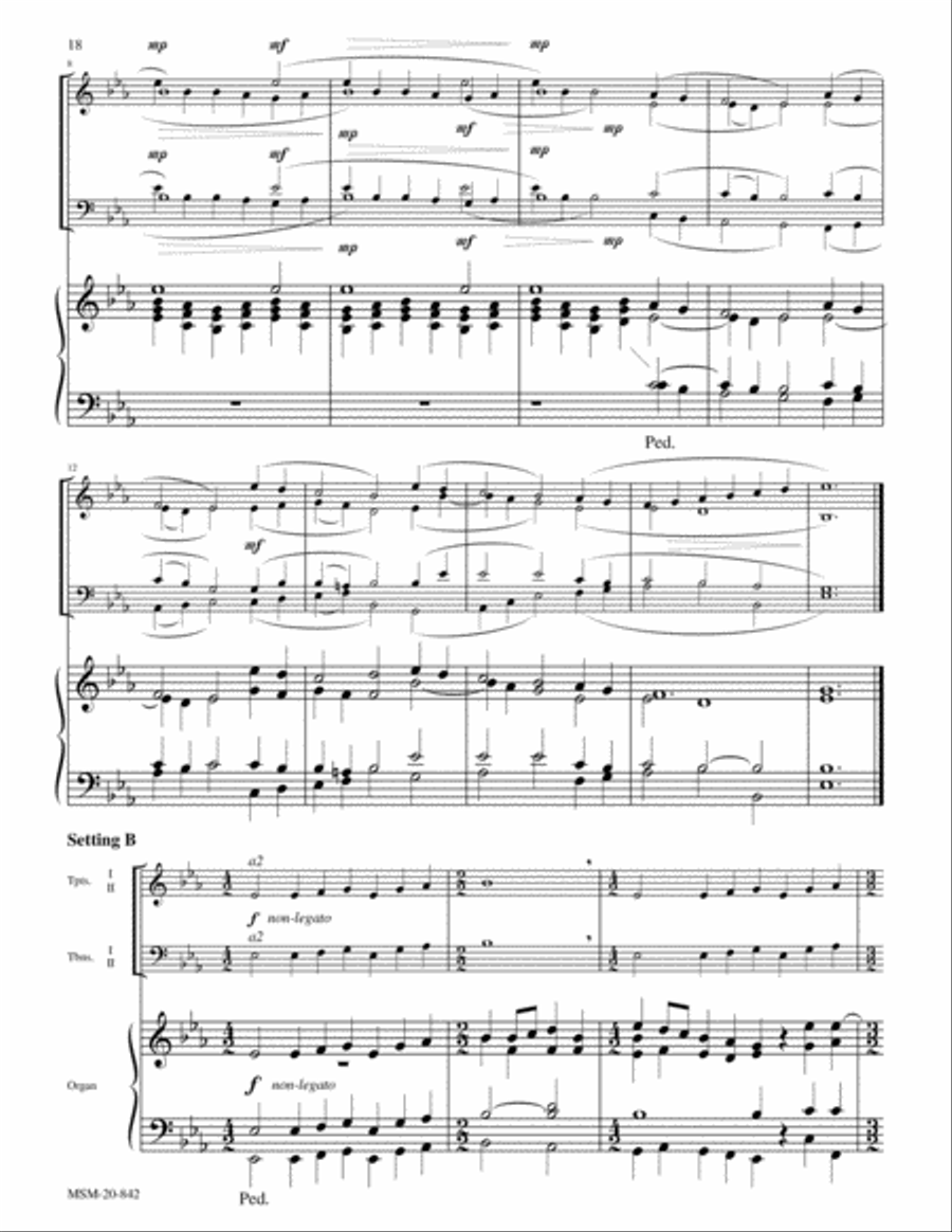 All Creatures of Our God and King (Lasst uns erfreuen) Choir scores gallery preview page 2
