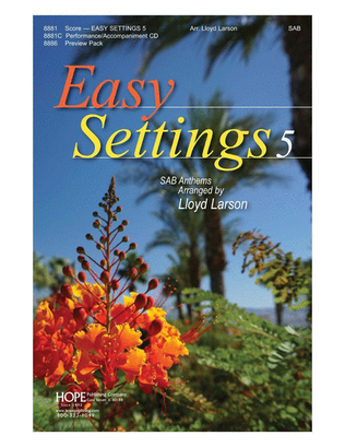 Book cover for Easy Settings 5