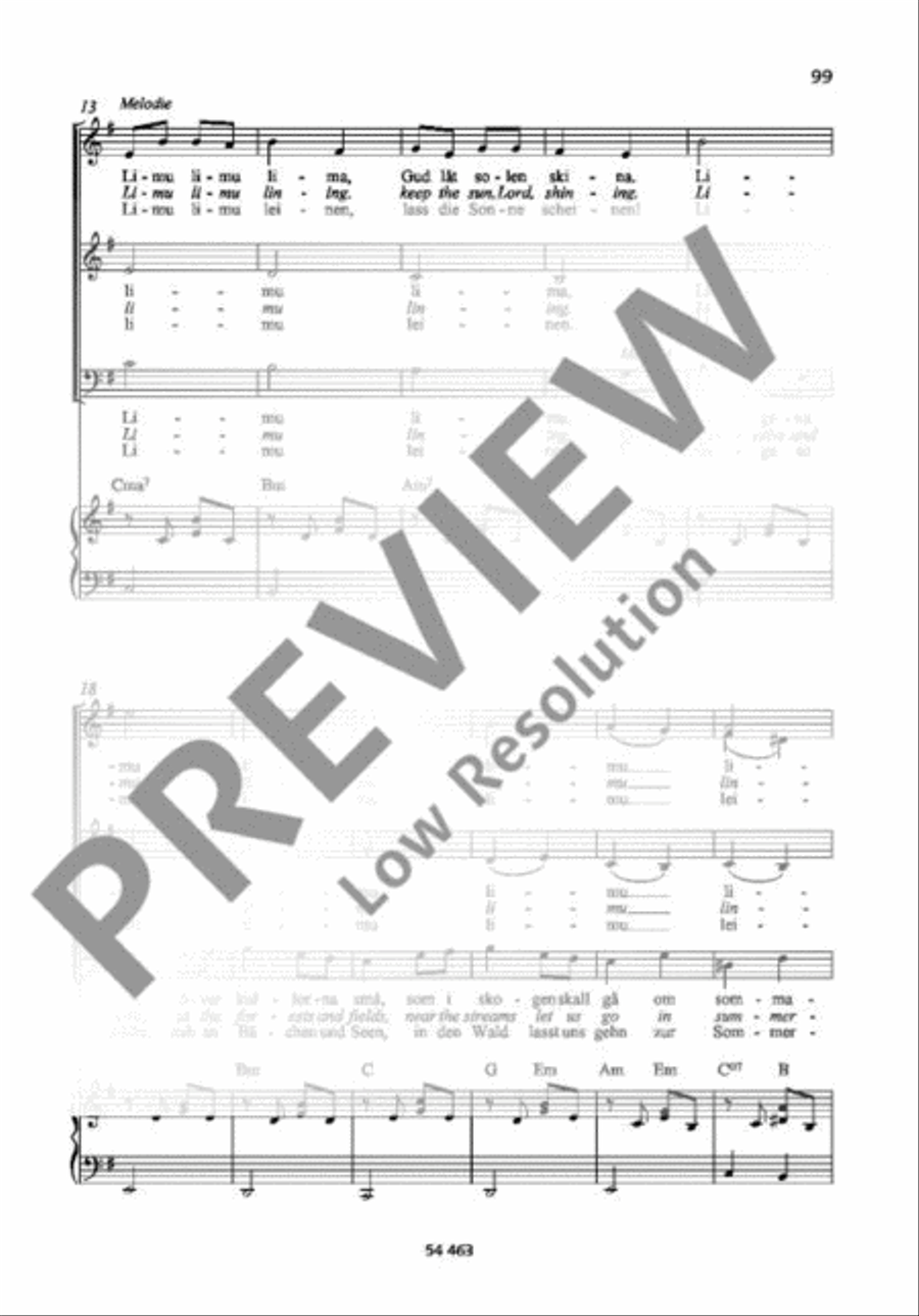 Limu limu lima A Cappella scores gallery preview page 3