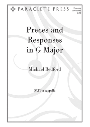 Book cover for Preces and Responses in G-Major