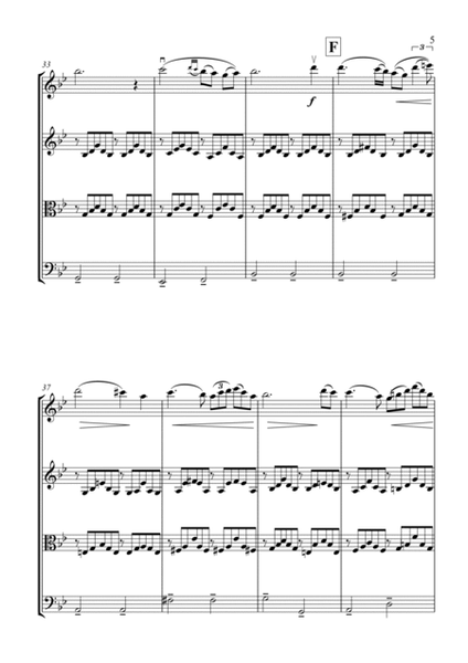 Ave Maria by Franz Schubert for String Quartet - Score and Parts