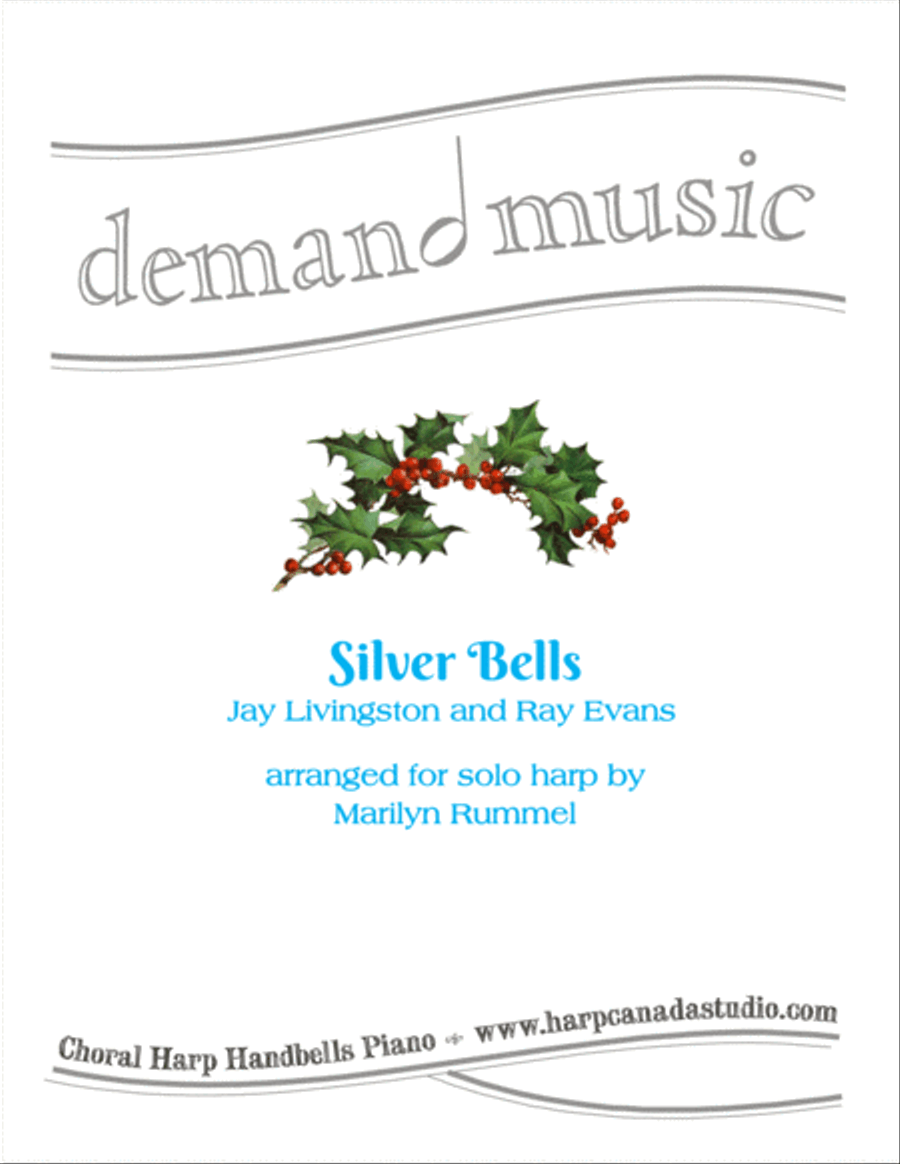 Silver Bells Silver Bells Harp scores gallery preview page 1