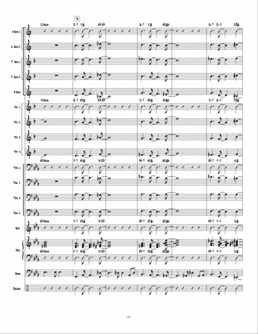 Speed Shift Speed Shift Jazz Ensemble scores gallery preview page 16
