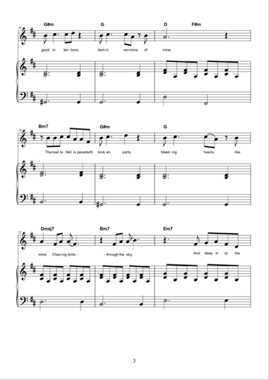 Chasing Birds Voice scores gallery preview page 4