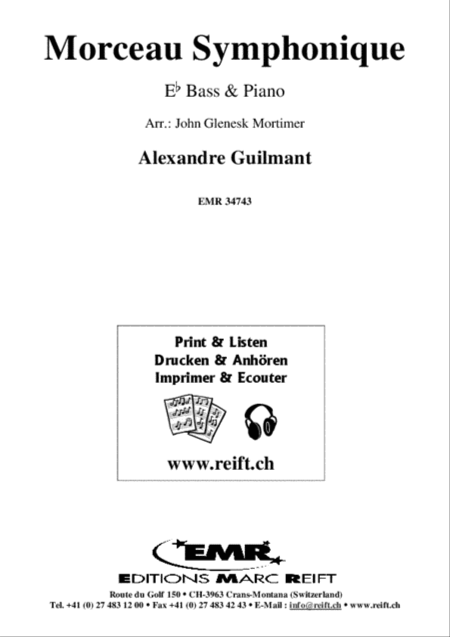 Morceau Symphonique Voice Solo scores gallery preview page 2