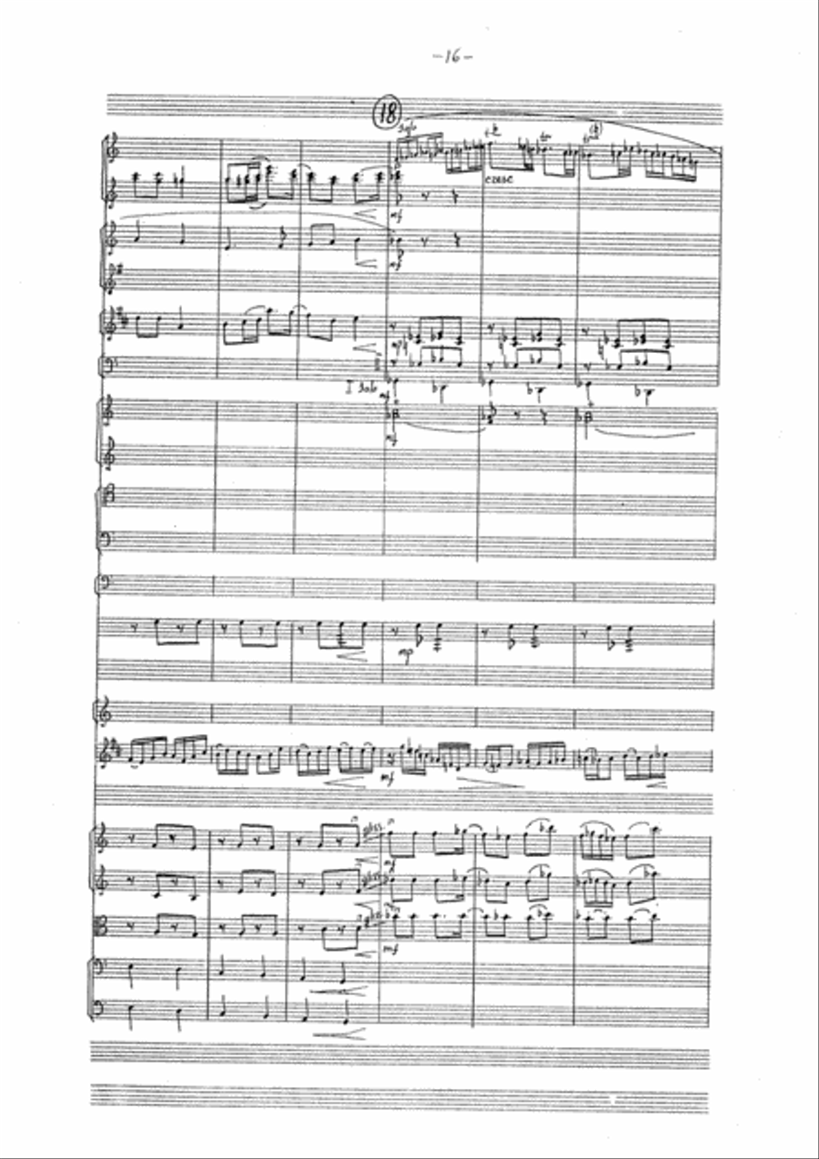 Konzert c-moll, Op. 42 Orchestra scores gallery preview page 17