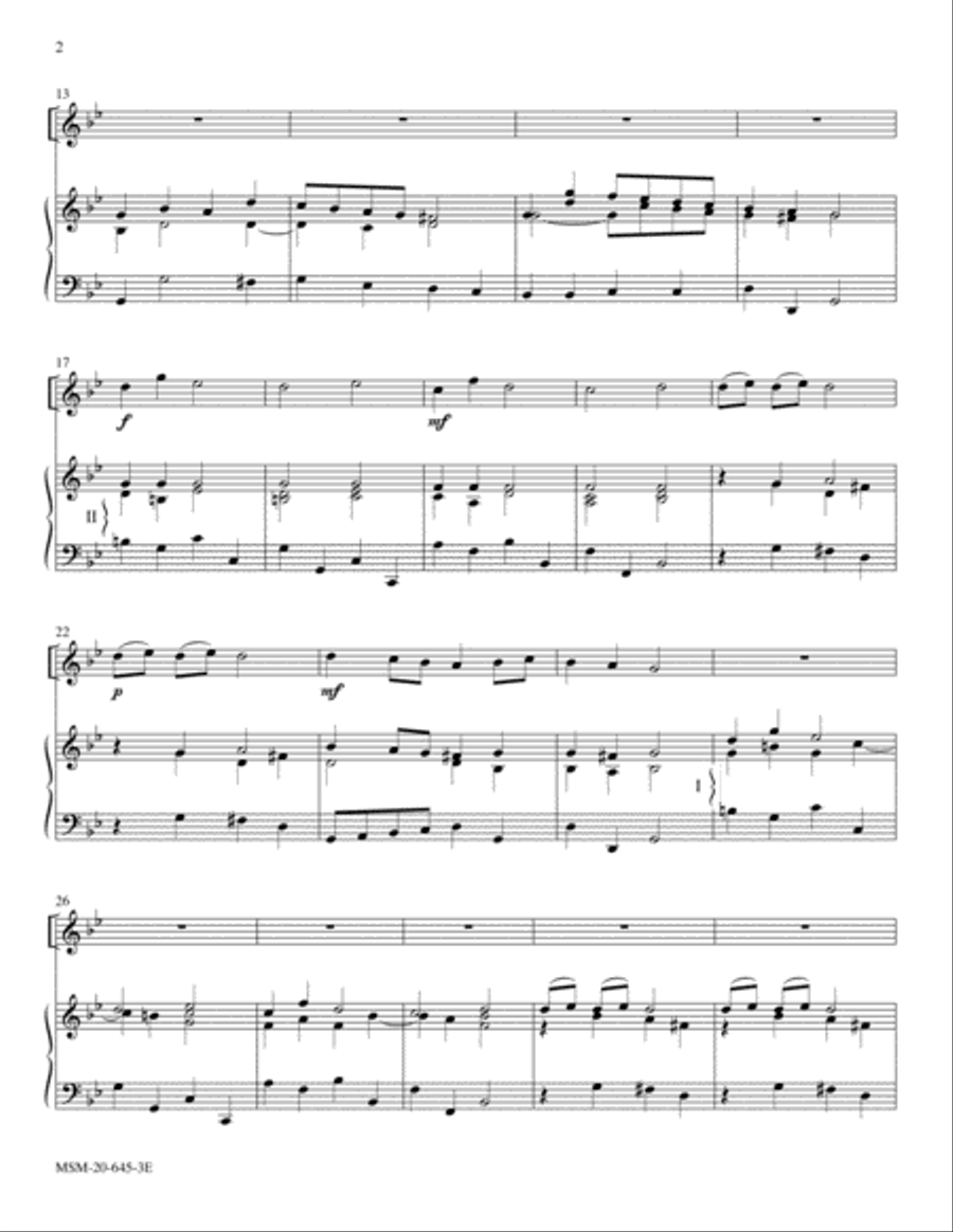 Gavotte Gavotte Clarinet scores gallery preview page 2