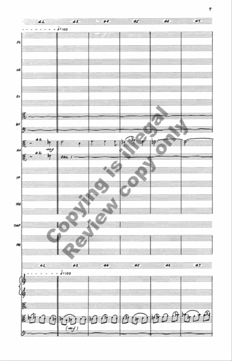 Salutation Full Orchestra scores gallery preview page 34
