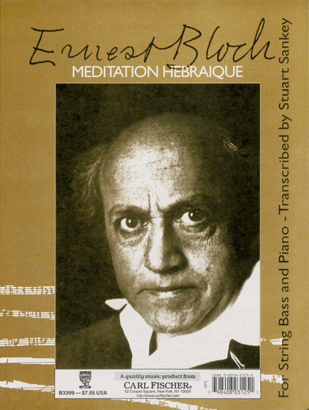Ernest Bloch: Meditation Herbraique