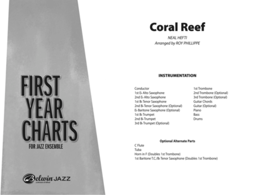 Coral Reef Jazz Ensemble scores gallery preview page 2