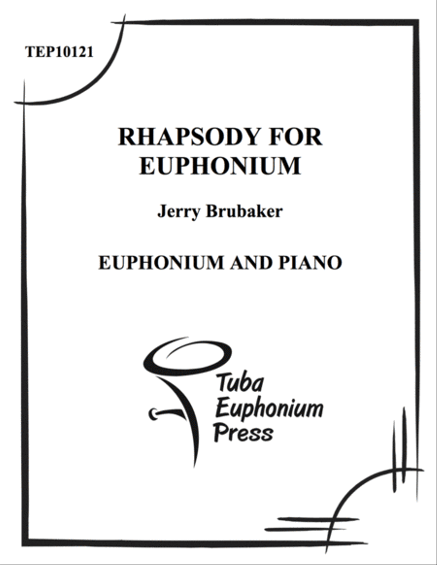 Rhapsody for Euphonium Euphonium scores gallery preview page 1