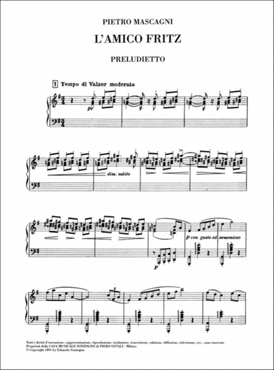 L'Amico Fritz Voice Solo scores gallery preview page 2