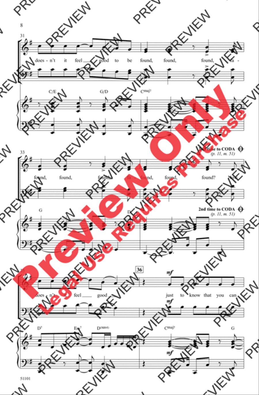 Found Found 4-Part scores gallery preview page 7