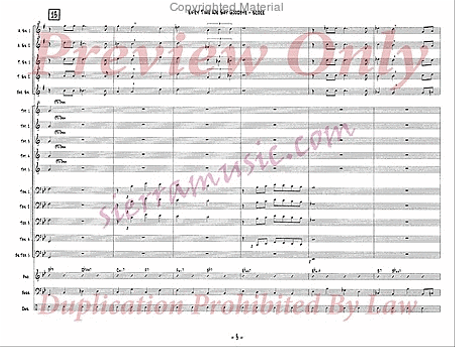 Every Time We Say Goodbye Jazz Ensemble scores gallery preview page 4