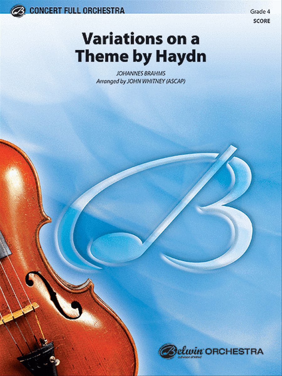 Variations on a Theme by Haydn (score only)