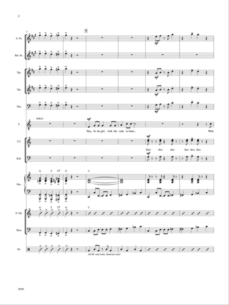 Ladies' Choice Choir scores gallery preview page 3