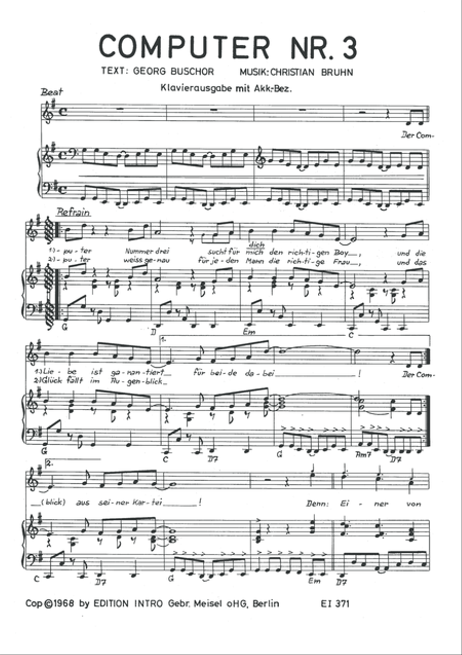 Computer Nr. 3 Voice scores gallery preview page 3