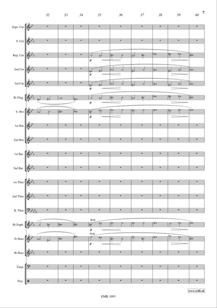 The Great Gate Of Kiev Brass Band scores gallery preview page 8