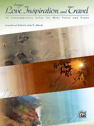 Book cover for Songs of Love, Inspiration, and Travel