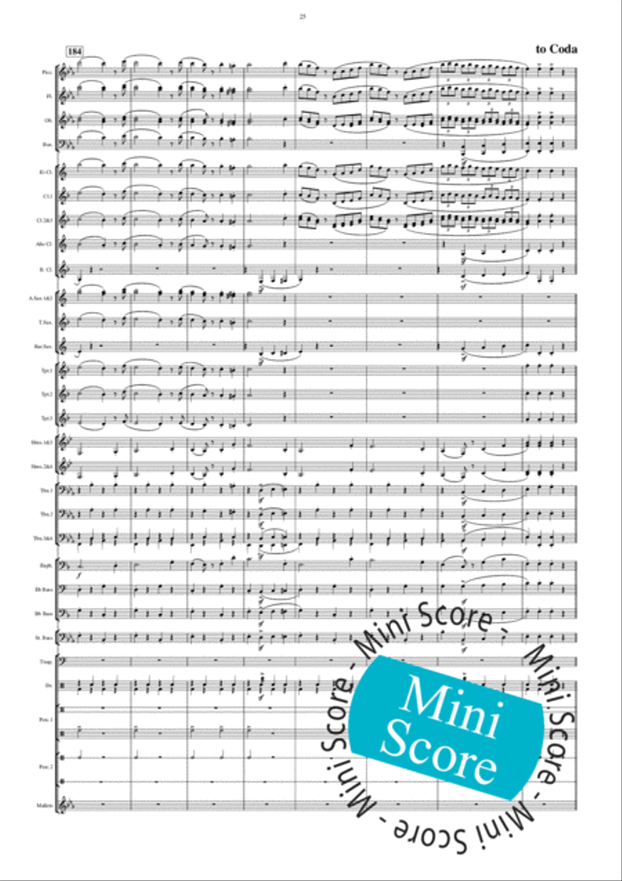Car Concert Band scores gallery preview page 29