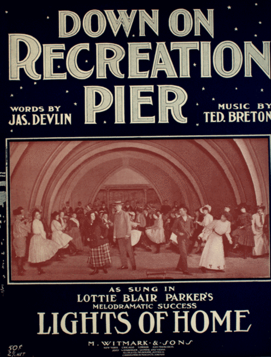Down on Recreation Pier Voice scores gallery preview page 1