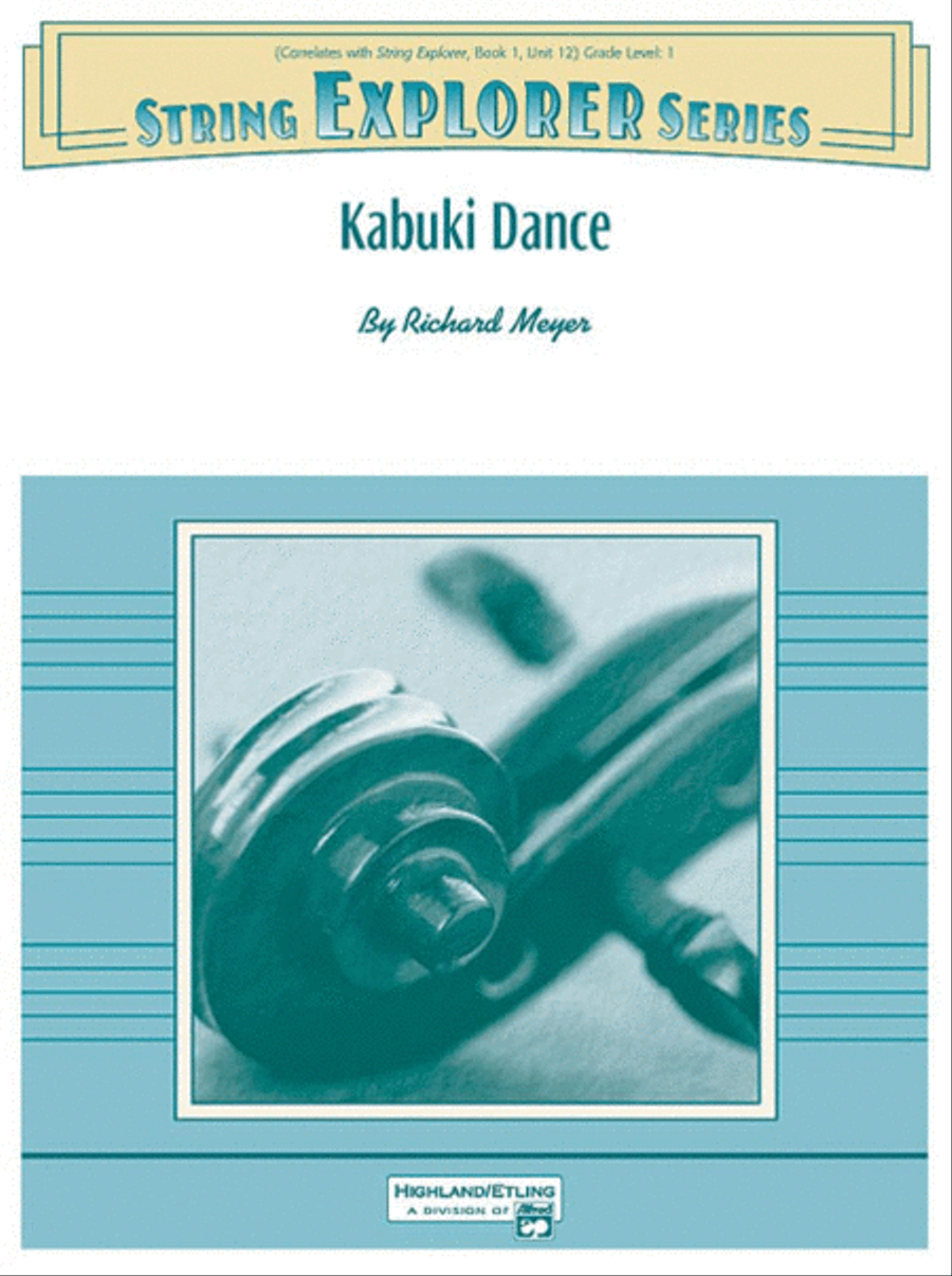 Kabuki Dance String Orchestra scores gallery preview page 1