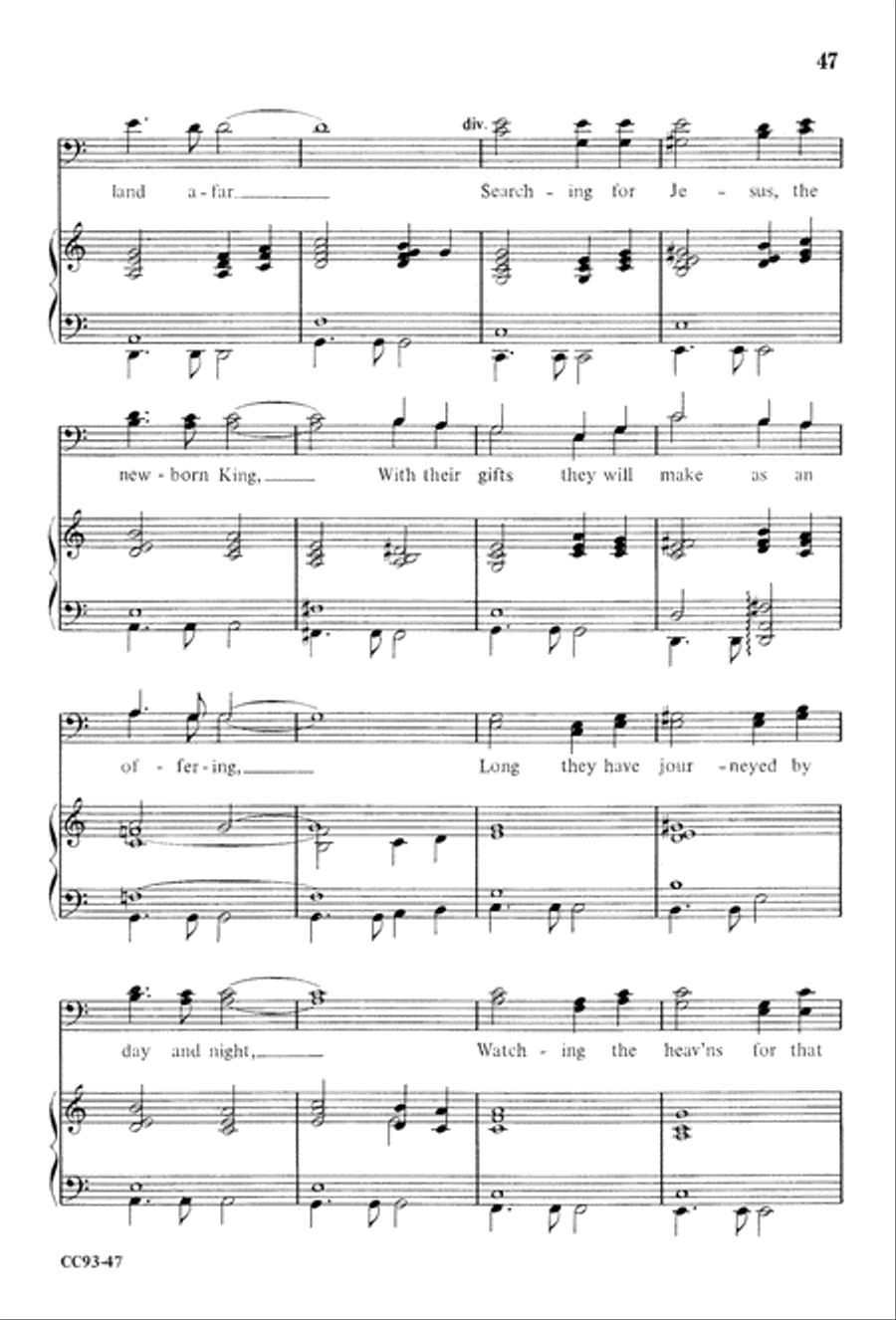 Jesus Is Born Jesus Is Born 4-Part scores gallery preview page 49