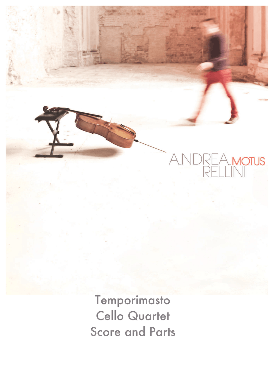 Temporimasto (Cello Quartet) String Quartet scores gallery preview page 1