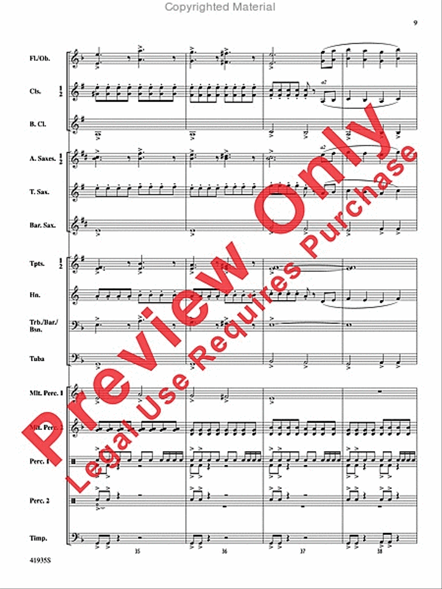 IronHeart Concert Band scores gallery preview page 9
