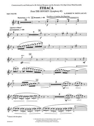 Ithaca (from The Odyssey (Symphony No. 2)): 2nd Flute