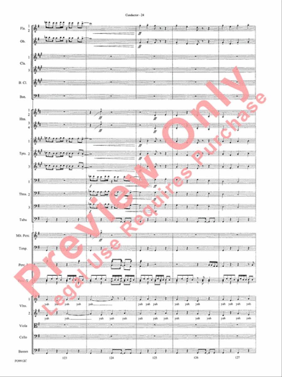 Selections from Star Wars: Episode I The Phantom Menace Full Orchestra scores gallery preview page 26