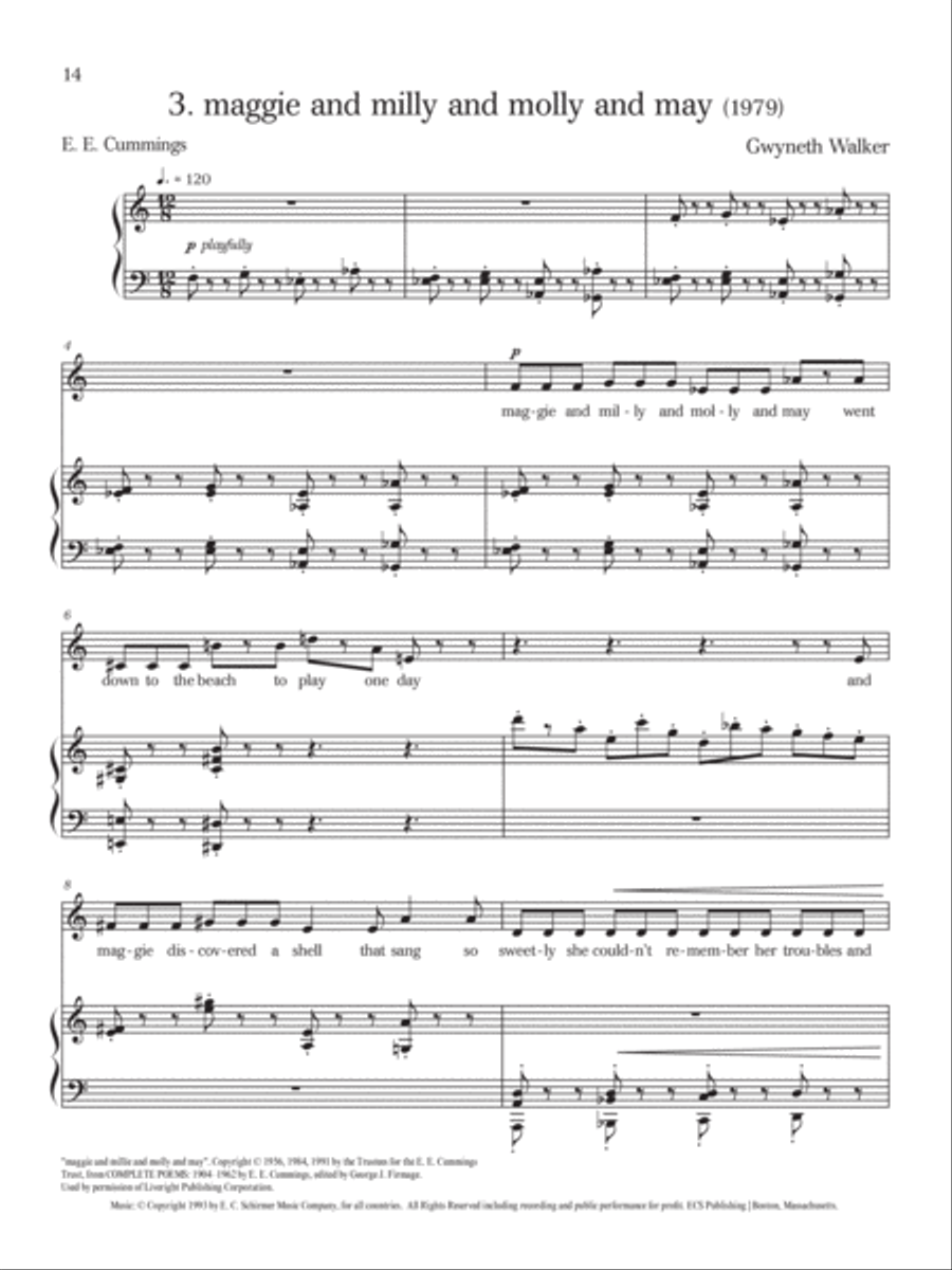 Collected Songs Collected Songs Medium Voice scores gallery preview page 9